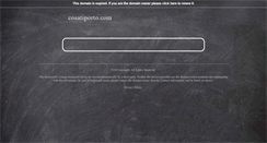 Desktop Screenshot of cosatiporto.com
